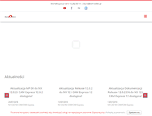 Tablet Screenshot of kom-odlew.pl